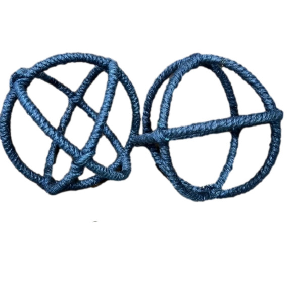 𝅺two decorative pieces. 9” inches high. - Picture 1 of 3
